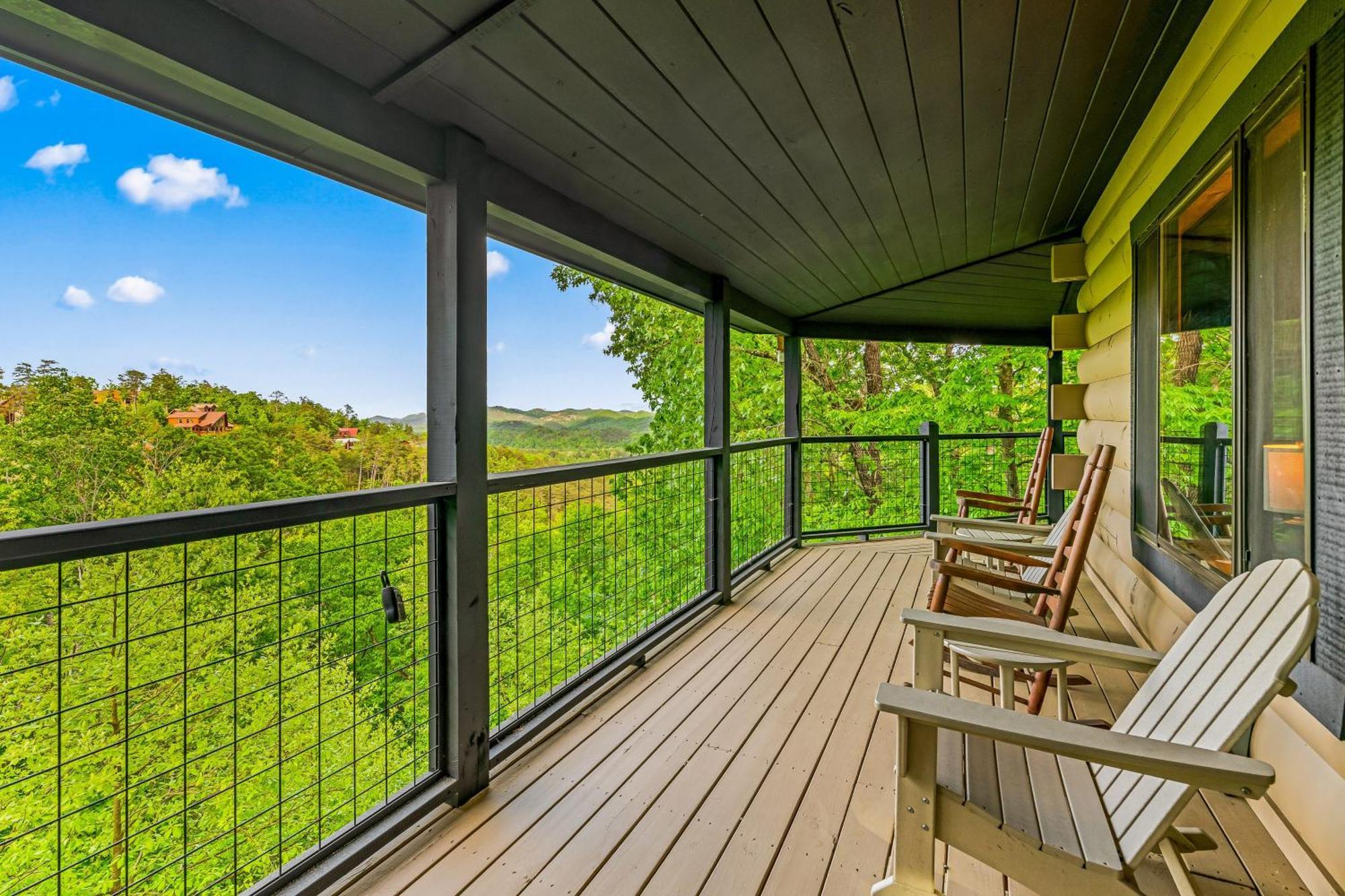 Dawns View Villa Sevierville Rum bild