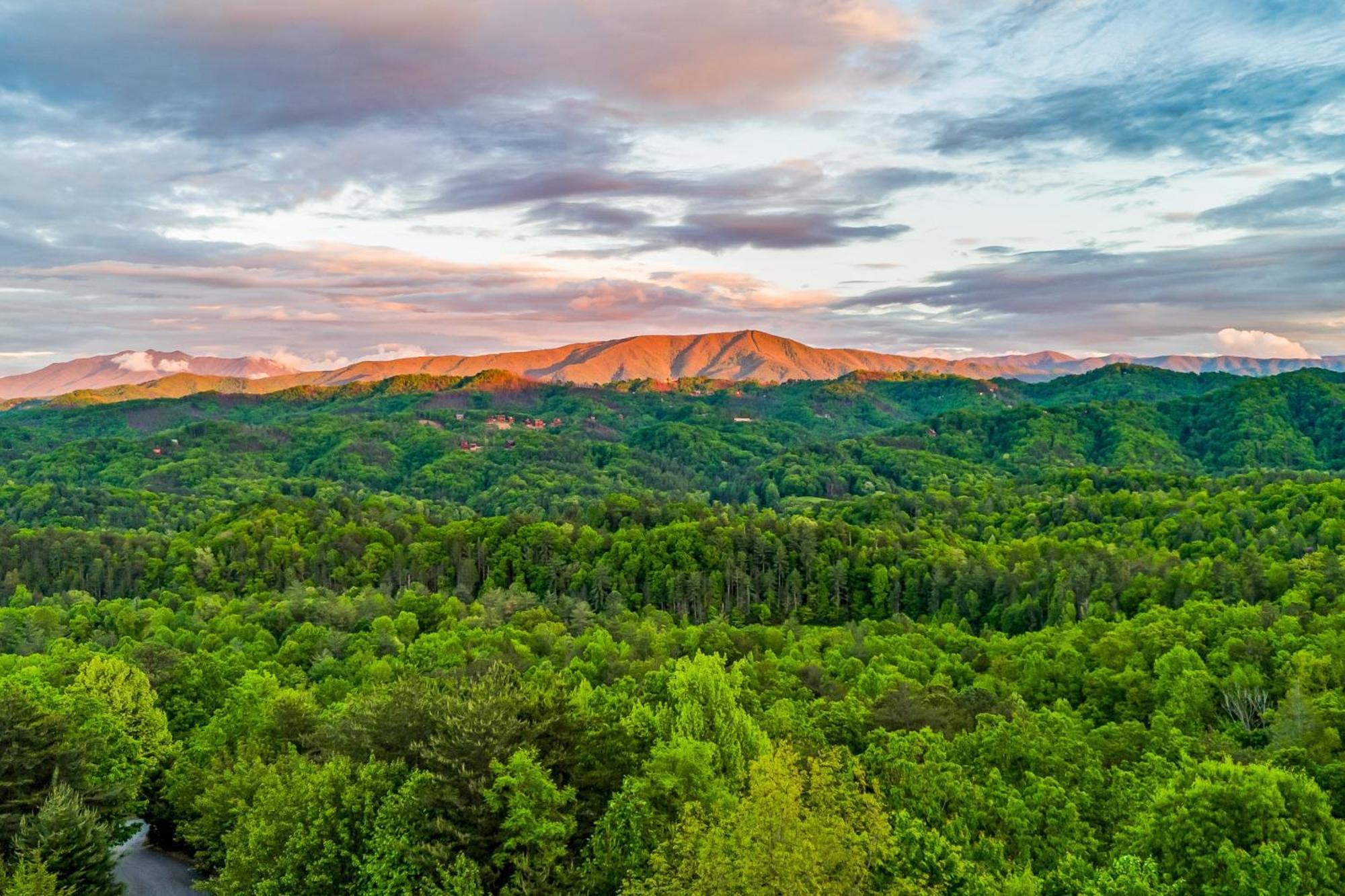 Dawns View Villa Sevierville Rum bild