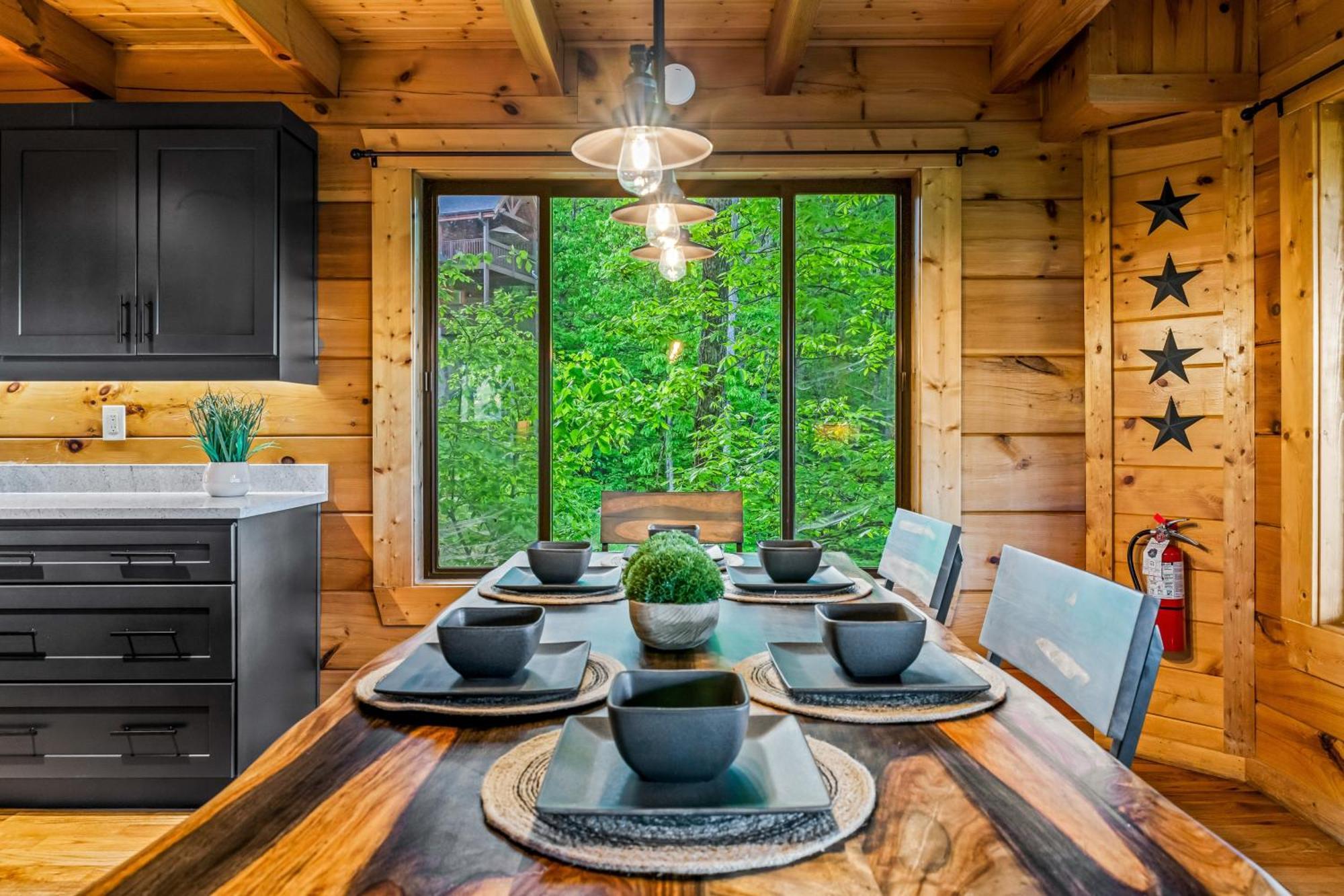 Dawns View Villa Sevierville Rum bild