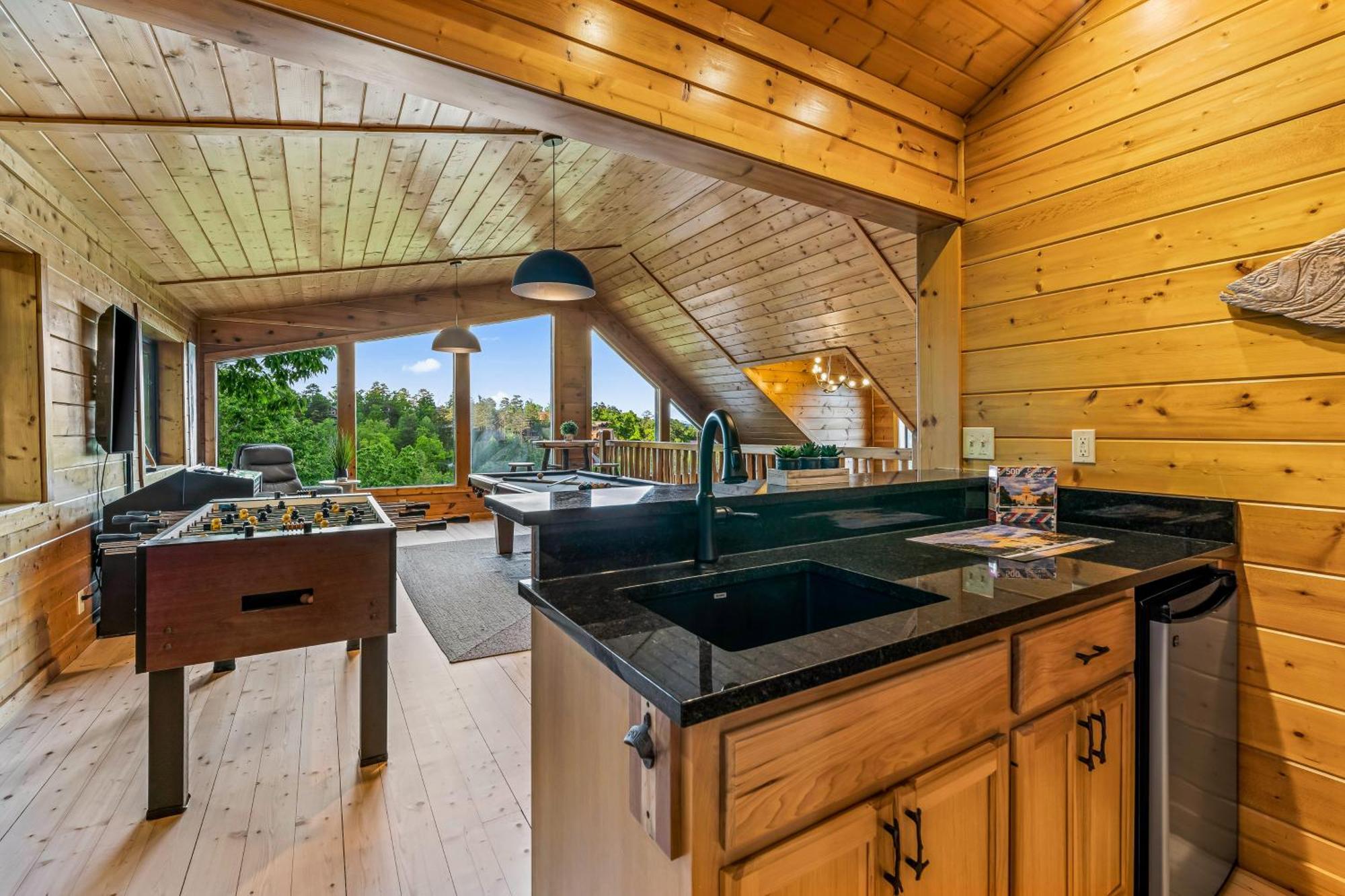 Dawns View Villa Sevierville Rum bild