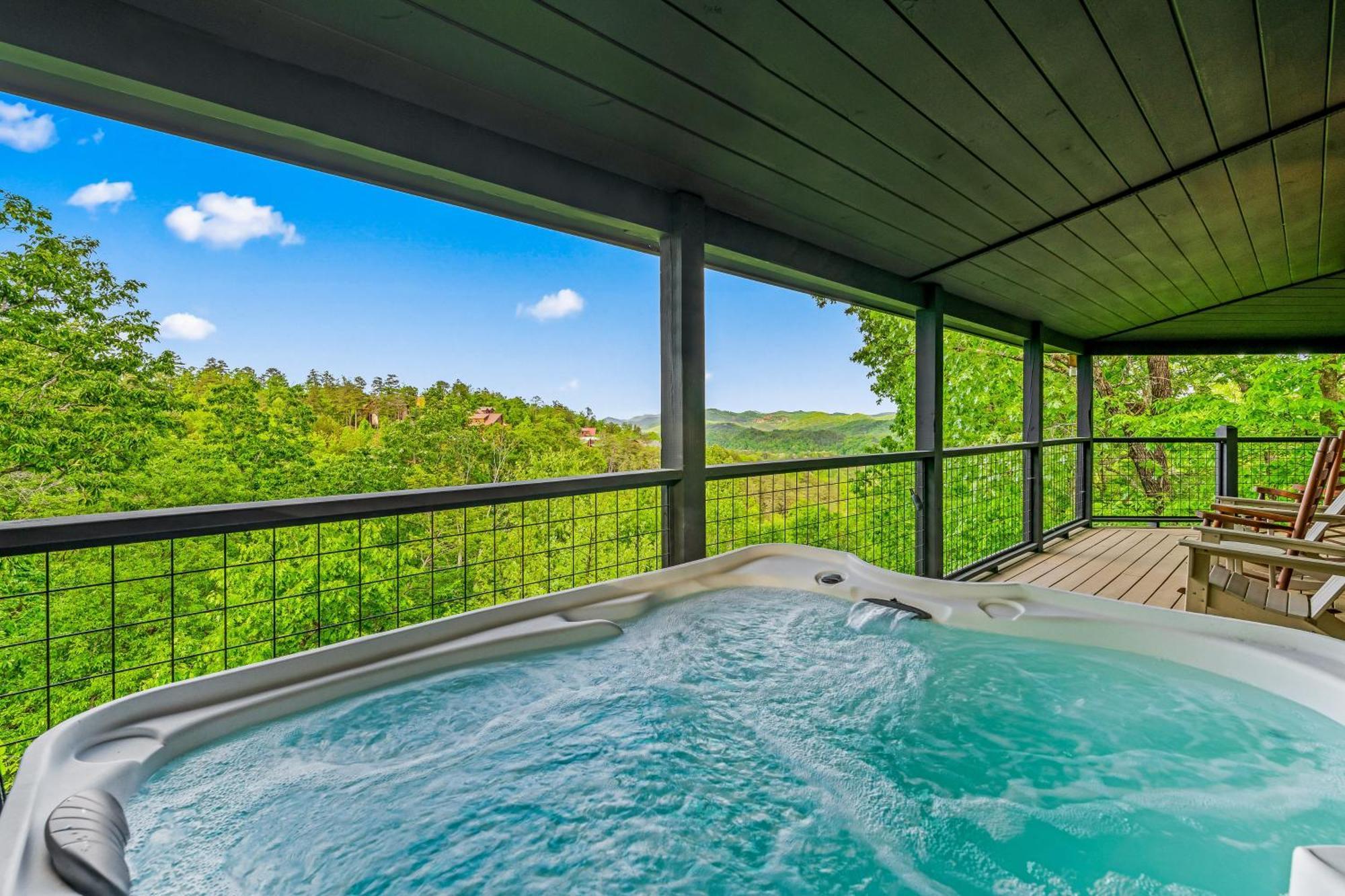 Dawns View Villa Sevierville Rum bild