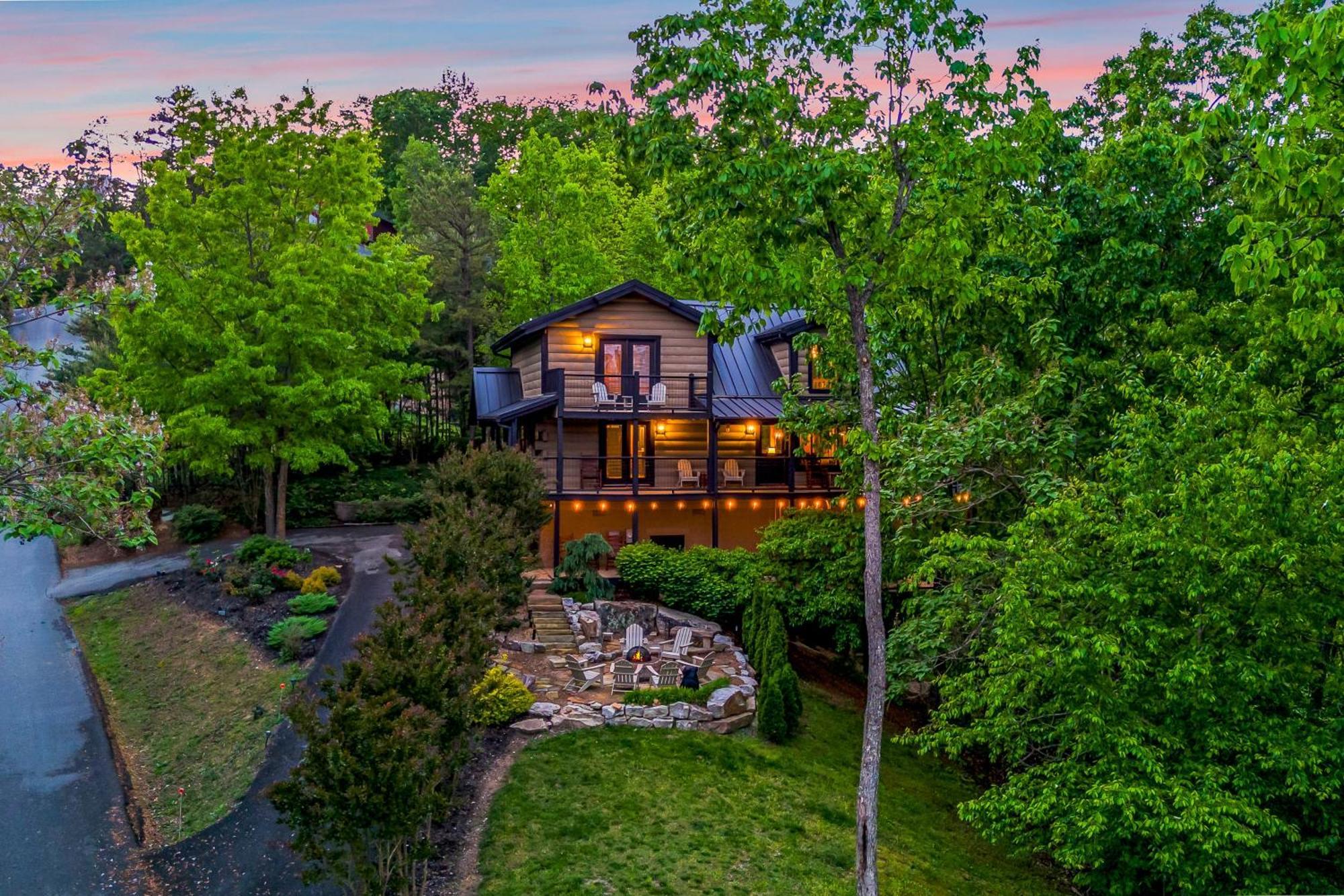 Dawns View Villa Sevierville Rum bild