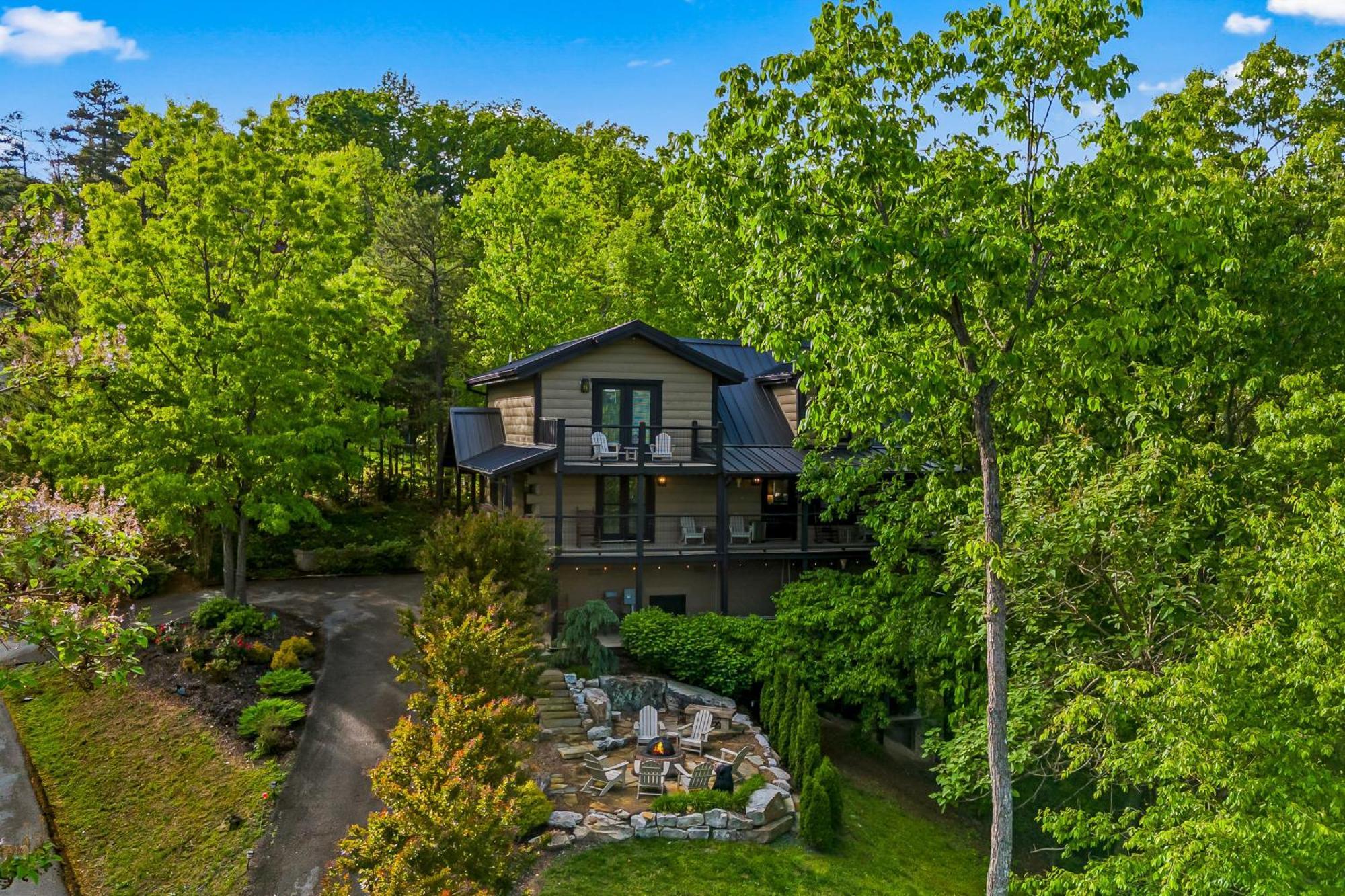 Dawns View Villa Sevierville Rum bild