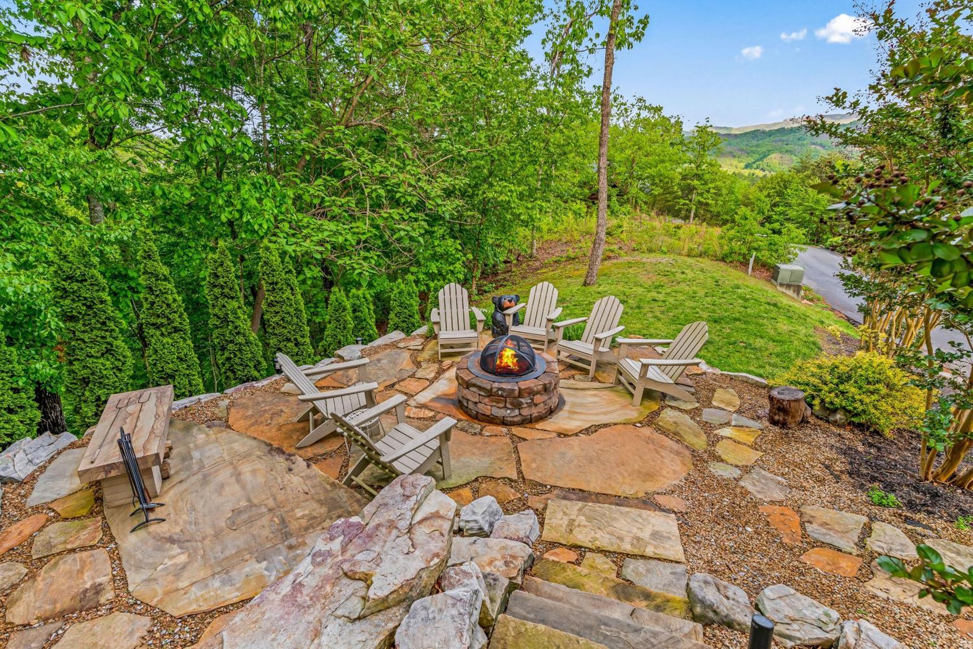 Dawns View Villa Sevierville Rum bild