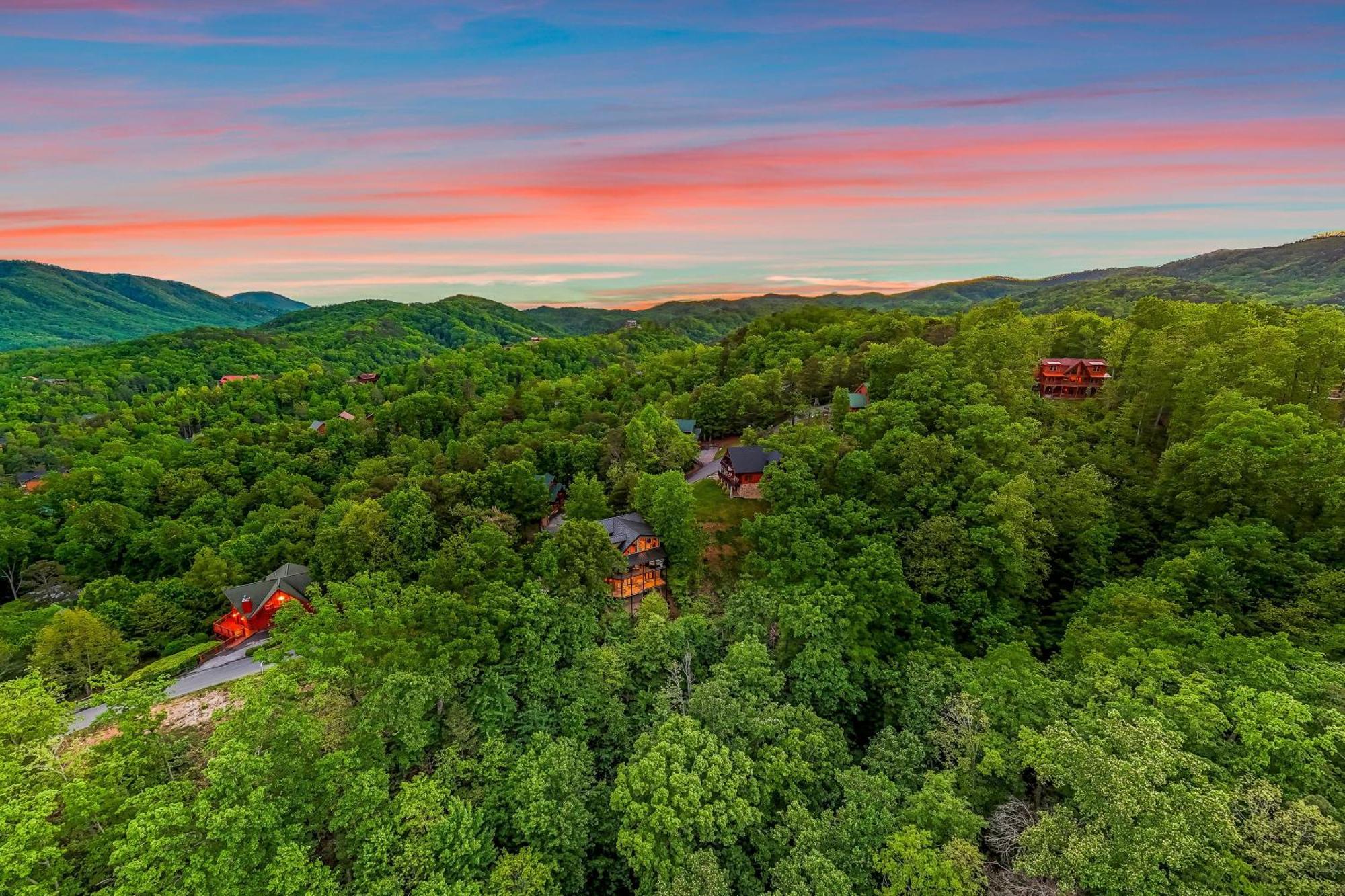 Dawns View Villa Sevierville Rum bild